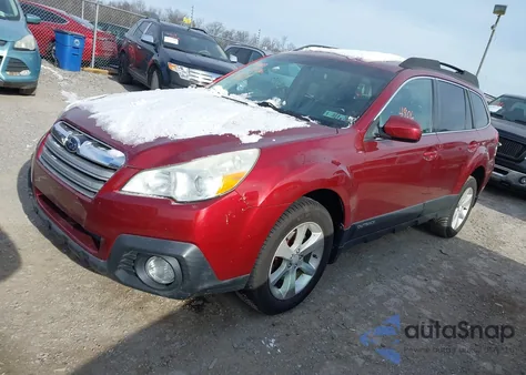 2013 Subaru Outback 2.5I Premium from USA, damaged, VIN 4S4BRBCC5D3291594